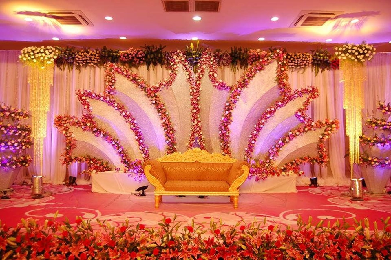 decoration stage wedding indian
